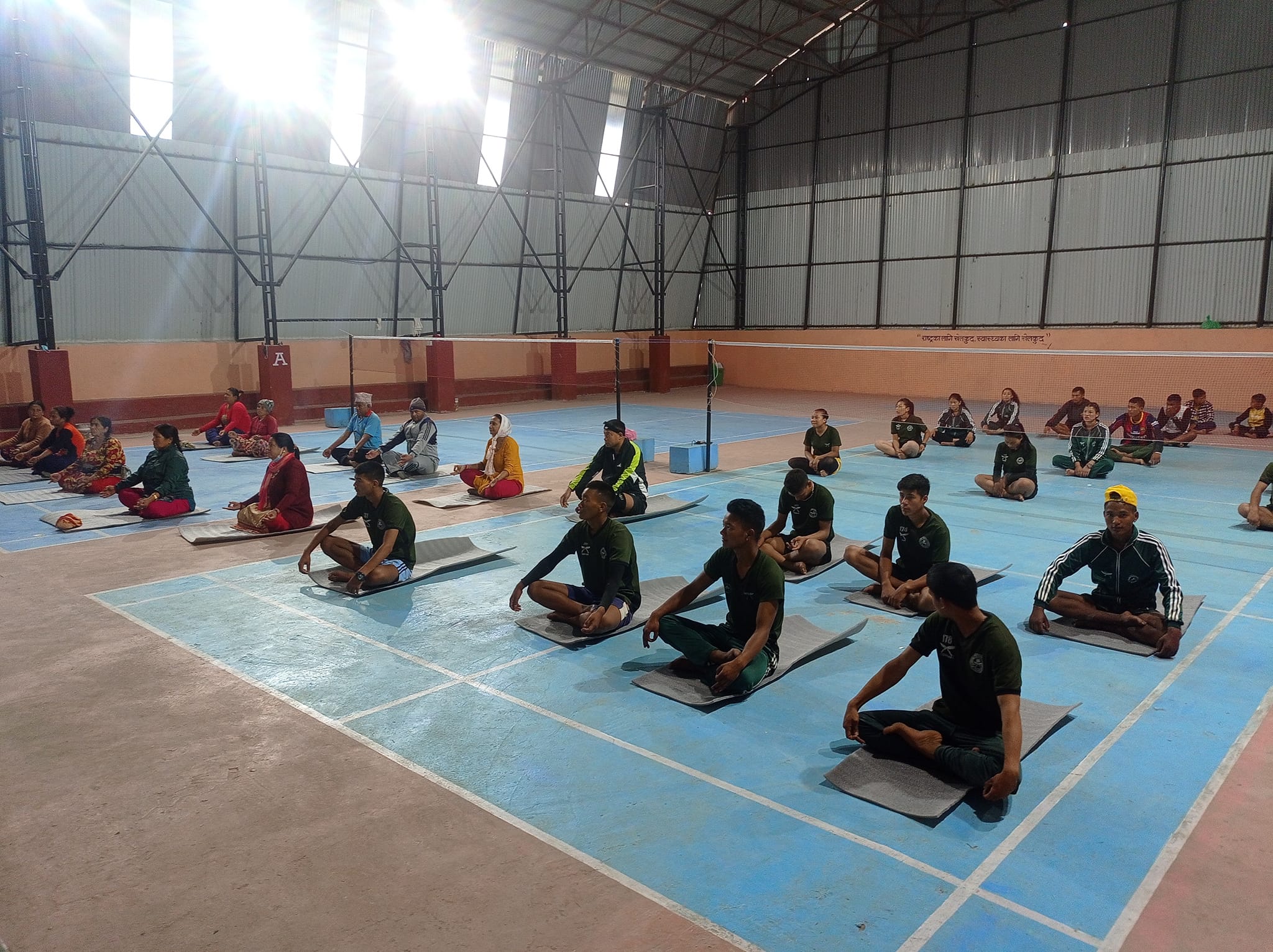 मुसीकोटमा सामुदायिक योग विज्ञान शिविर सुरु 